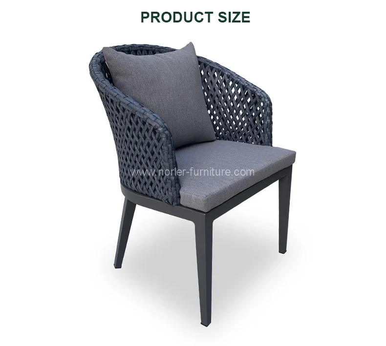 Aluminum Outdoor Furniture Sets Restaurant Tables and Chairs
