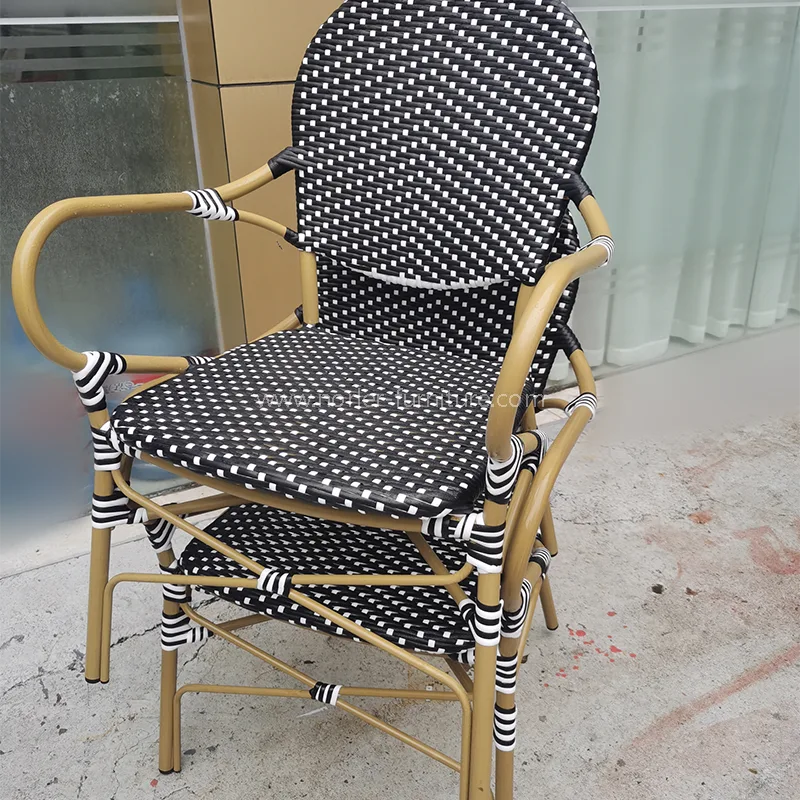 Савремени водоотпорни издржљиви алуминијум ПЕ РАТТАН ТРИНГИНГ СЕТ