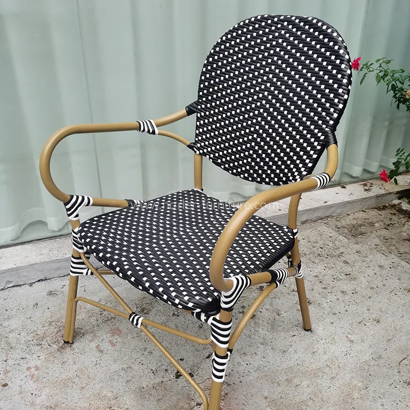 Савремени водоотпорни издржљиви алуминијум ПЕ РАТТАН ТРИНГИНГ СЕТ