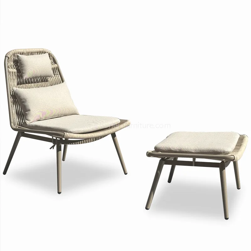 Отворени алуминијумски канал за ткање лежаљка за слободно време