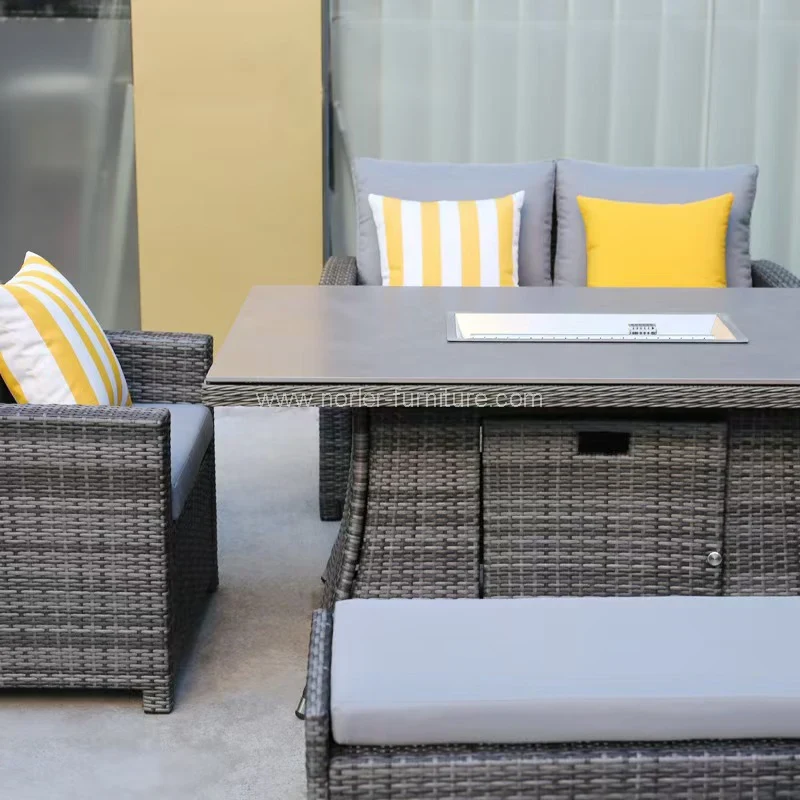 Оутдоор баштенска гарнитура ПЕ РАТТАН ВИЦКЕ СОФА